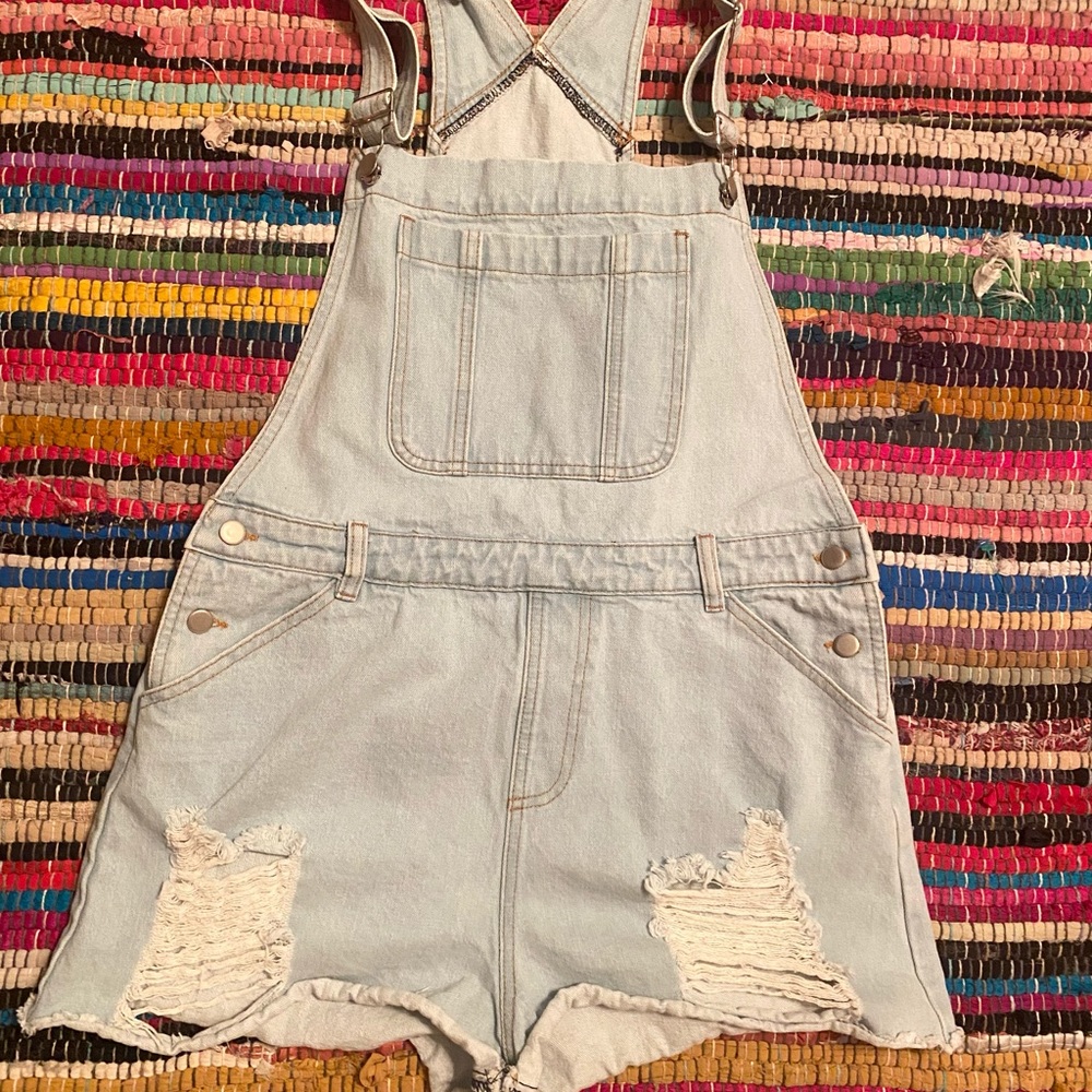 Boutique overall shorts